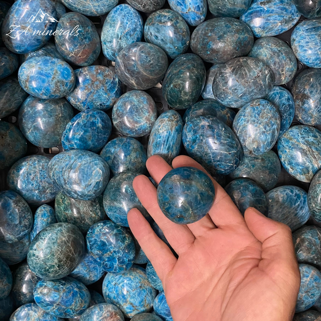 Polished Apatite Palmstones 1kg