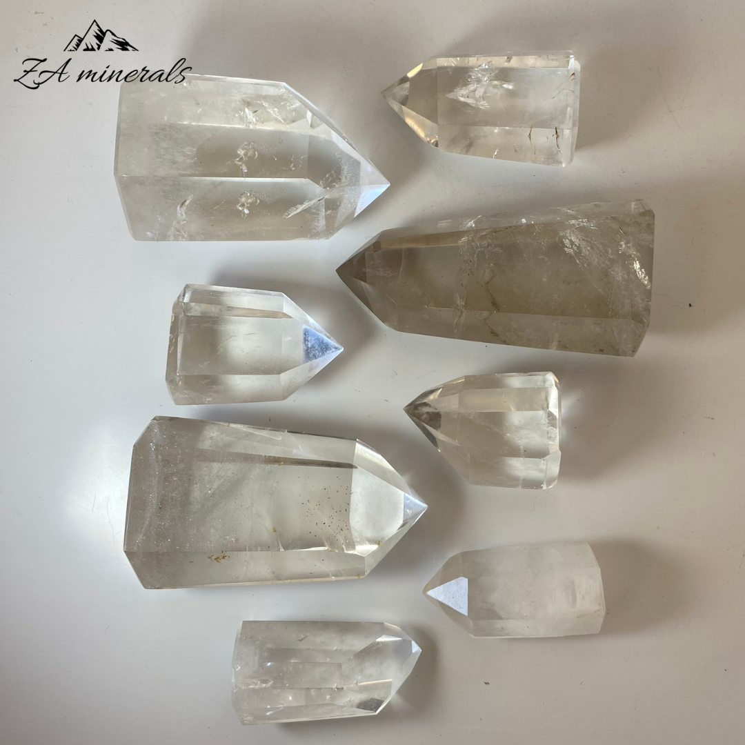 Polished Clear Quartz Towers 1kg