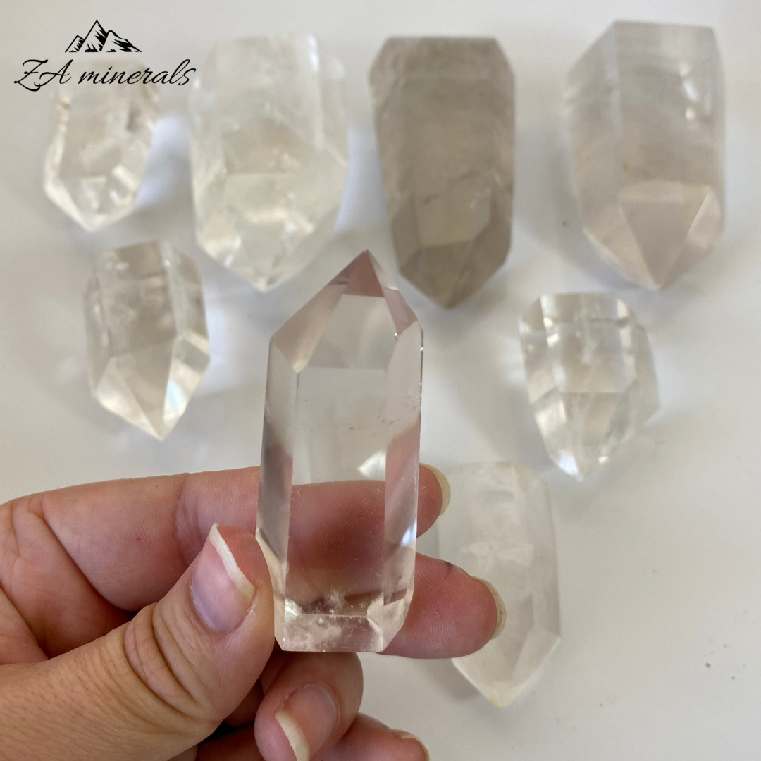 Polished Clear Quartz Towers 1kg