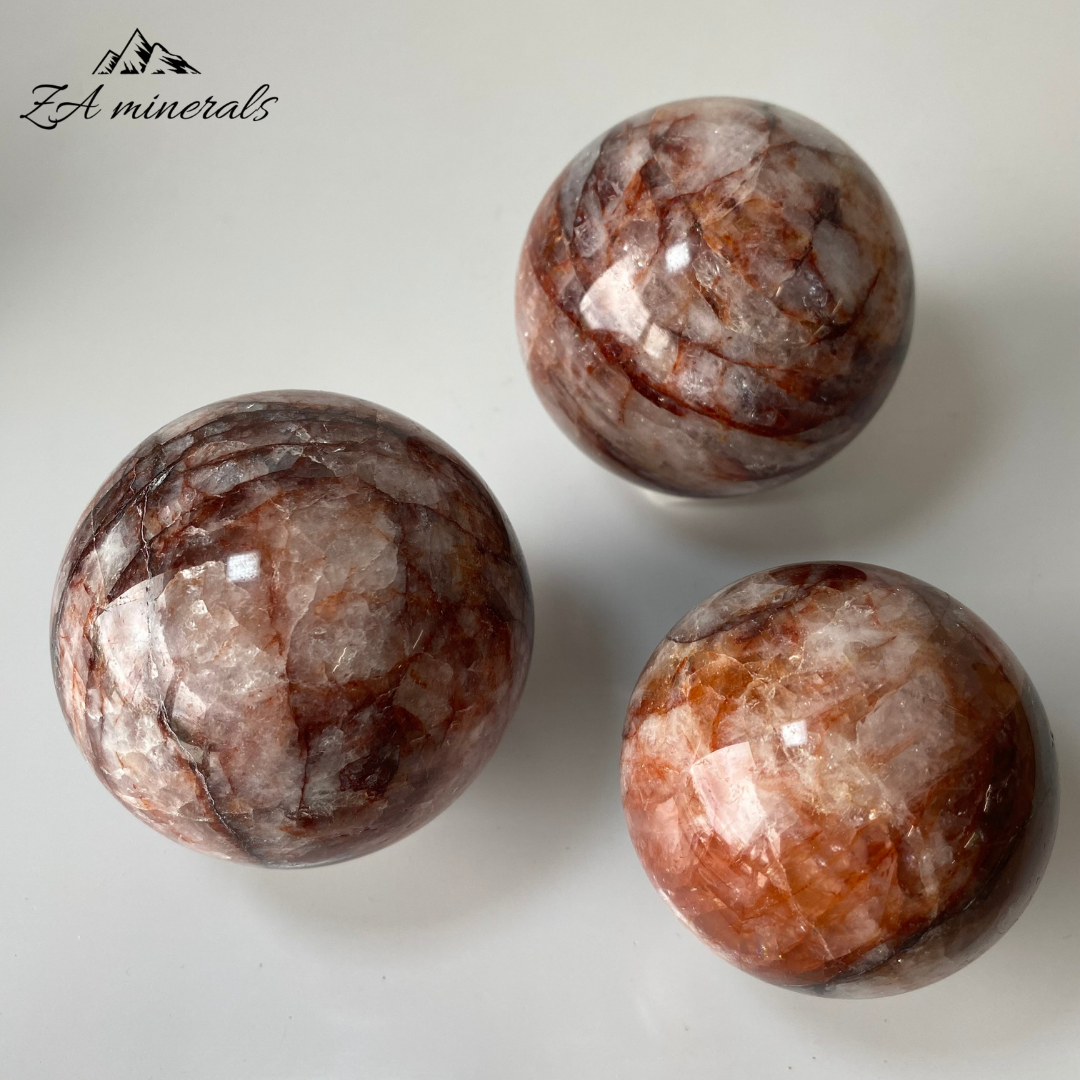 Polished Red Hematoid Spheres (heat-treated) 1kg