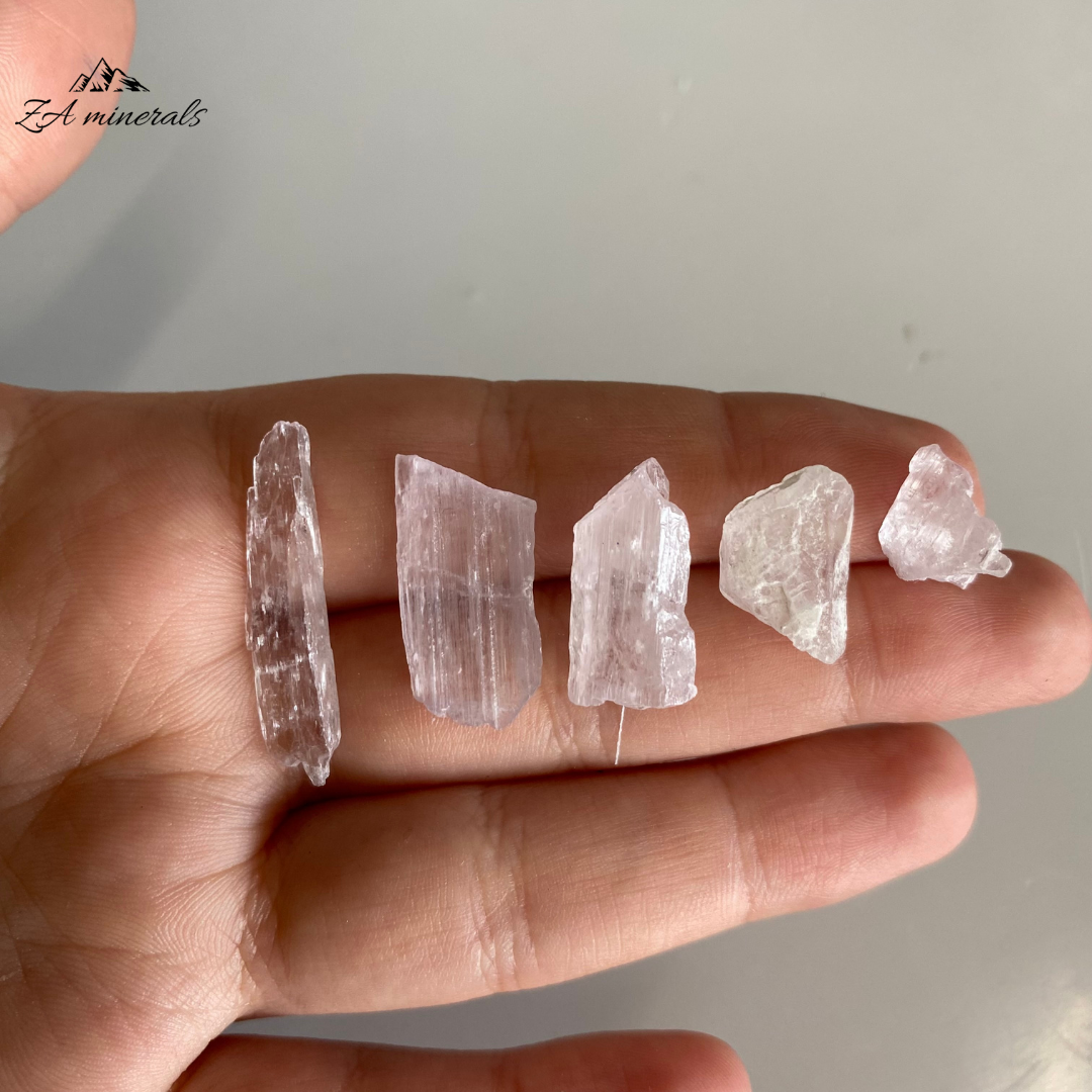 Kunzite (Spodumene) Sets of 5 0.007kg IR37