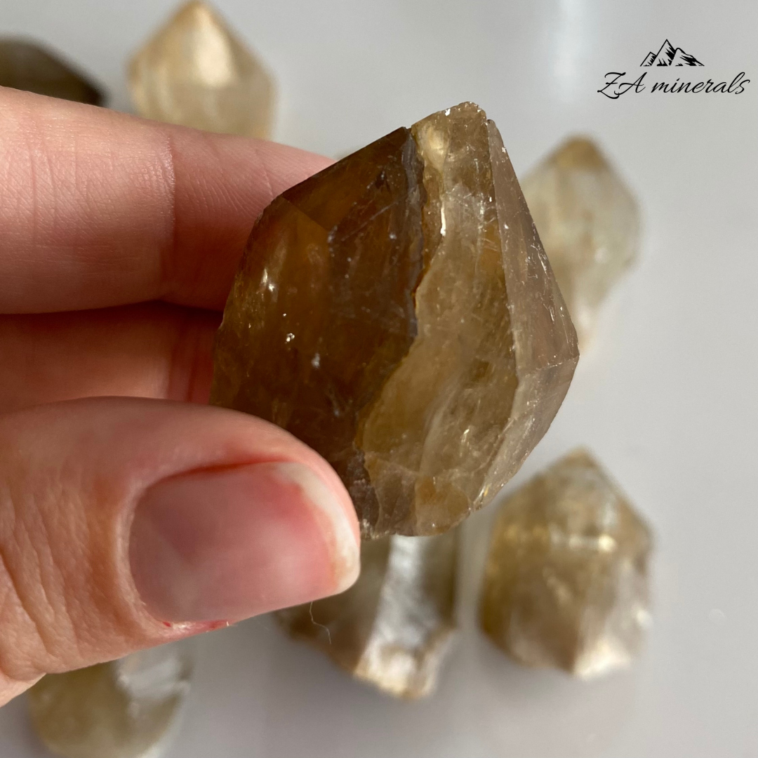 Kundalini Citrine Points (x2) 0.050kg IS17