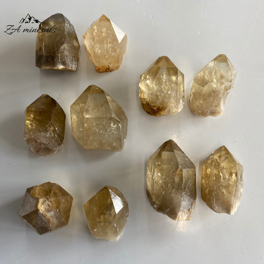 Kundalini Citrine Points (x2) 0.050kg IS17