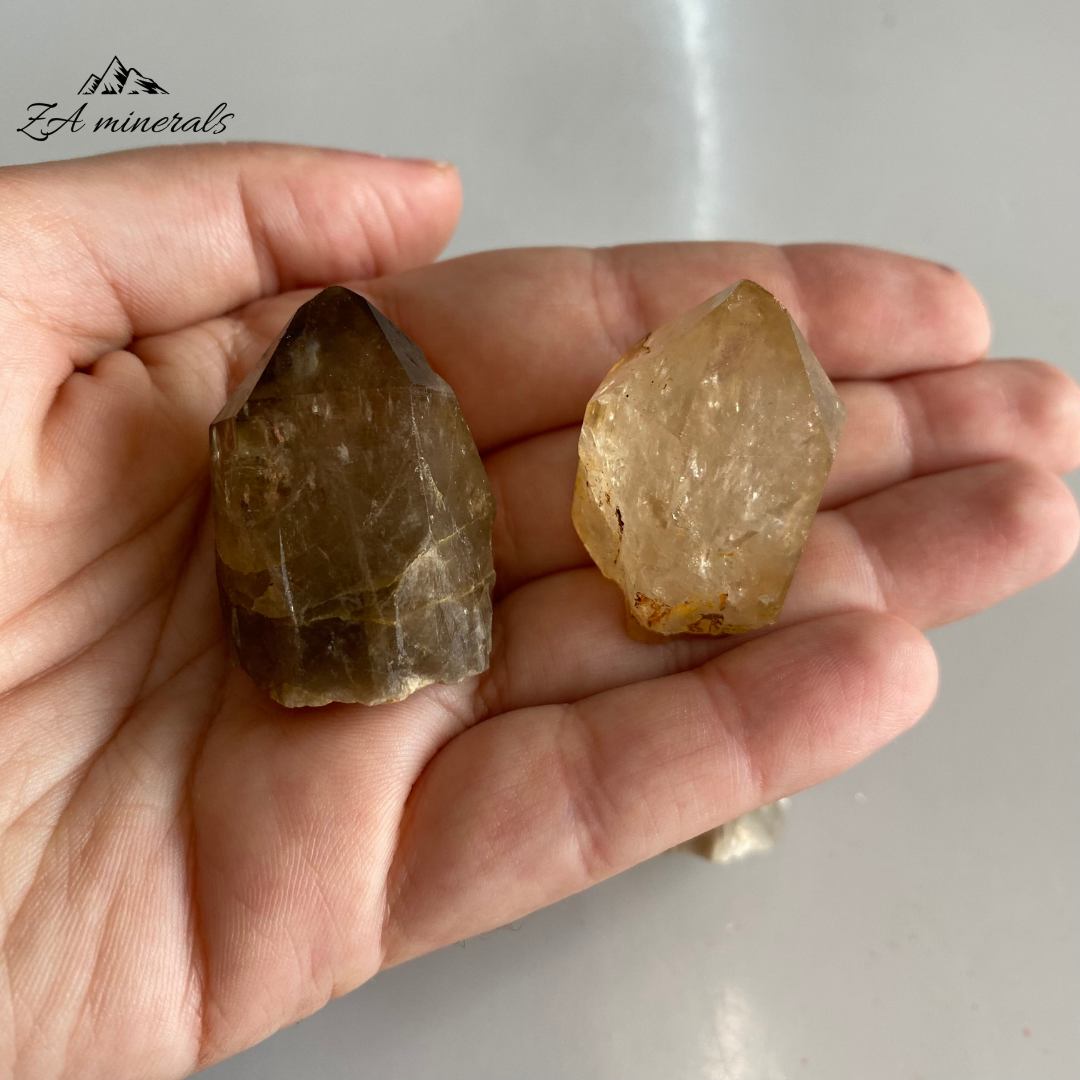 Kundalini Citrine Points (x2) 0.050kg IS17