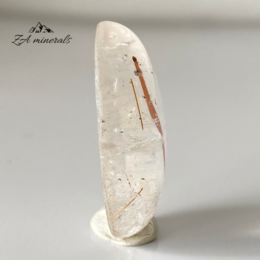Polished Included Quartz Cabochon 0.011kg