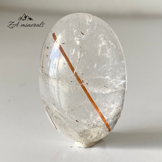Polished Included Quartz Cabochon 0.011kg