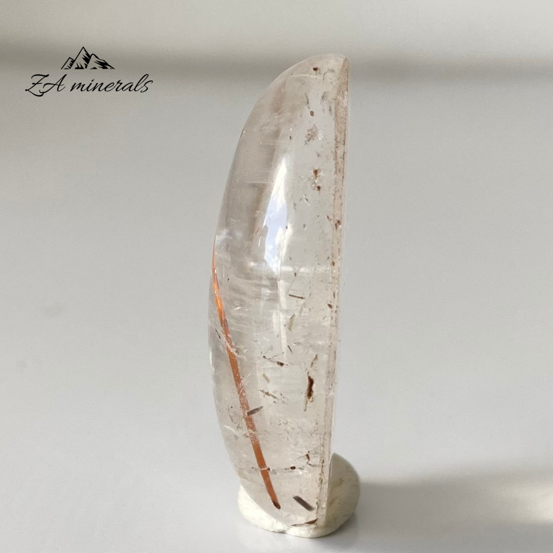 Polished Included Quartz Cabochon 0.011kg