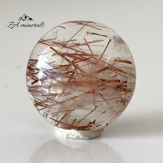 Polished Rutilated Quartz Cabochon 0.006kg