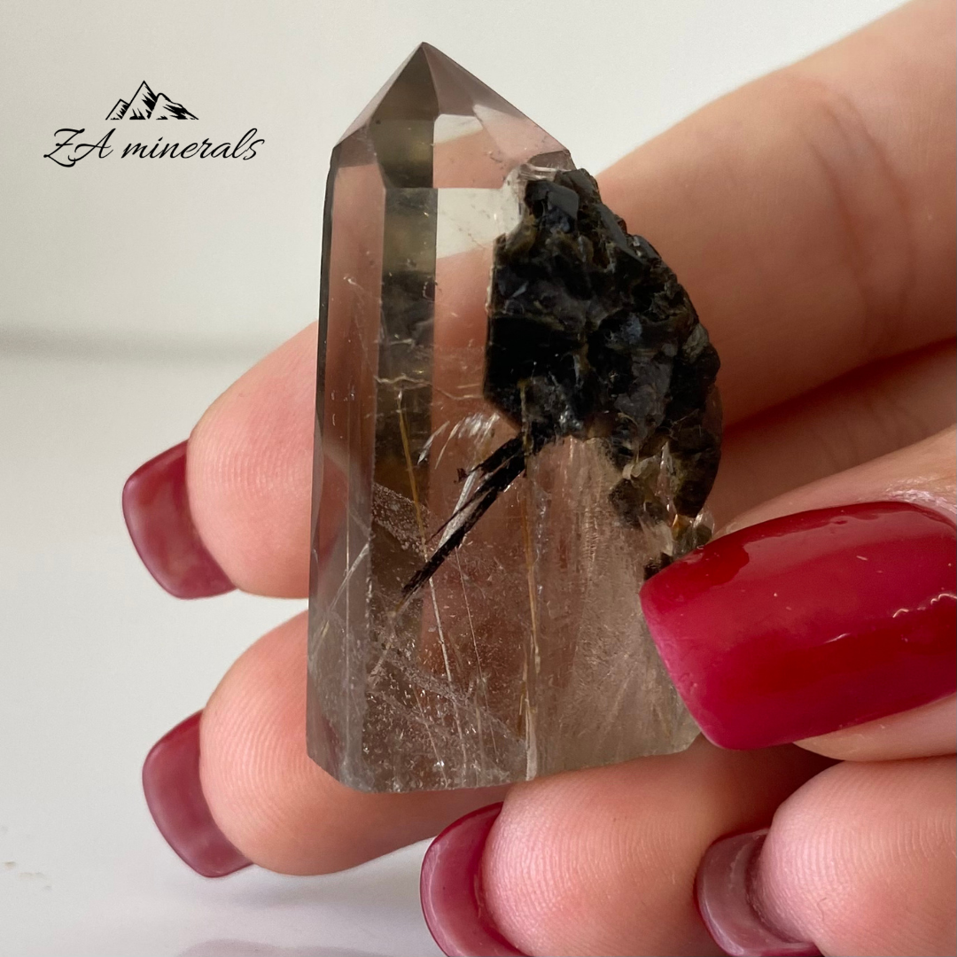 Polished Included Quartz 0.018kg