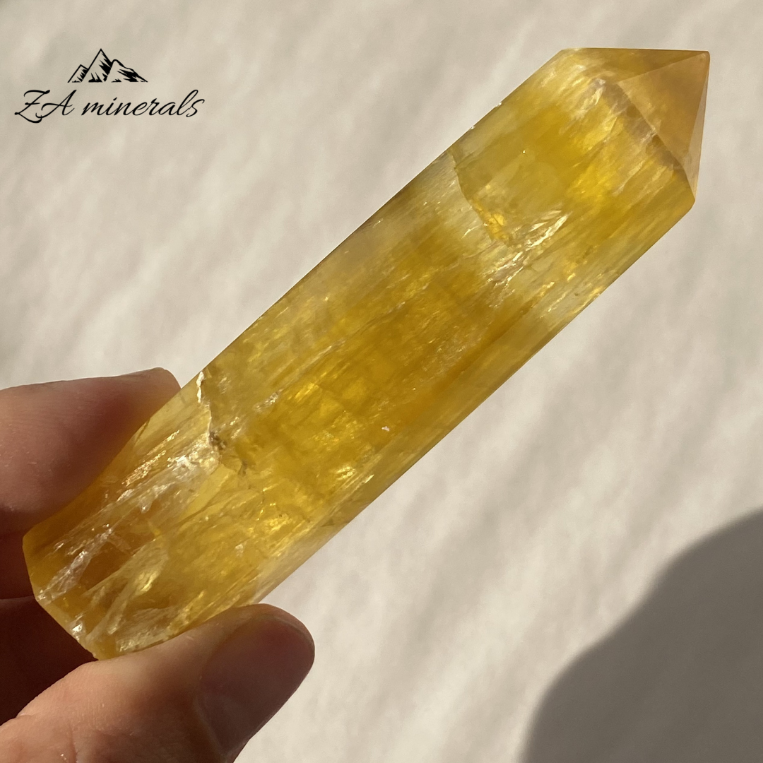 Yellow Fluorite Tower 0.067kg IW19