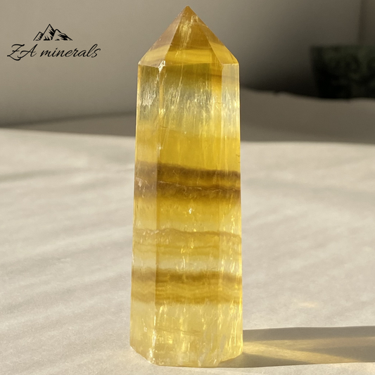 Yellow Fluorite Tower 0.086kg IW20