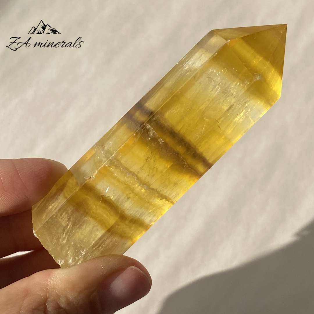 Yellow Fluorite Tower 0.086kg IW20
