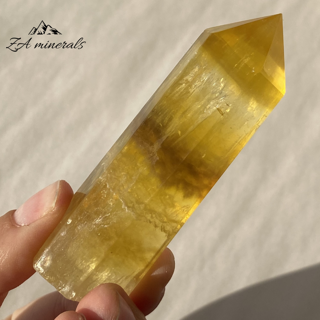 Yellow Fluorite Tower 0.086kg IW20