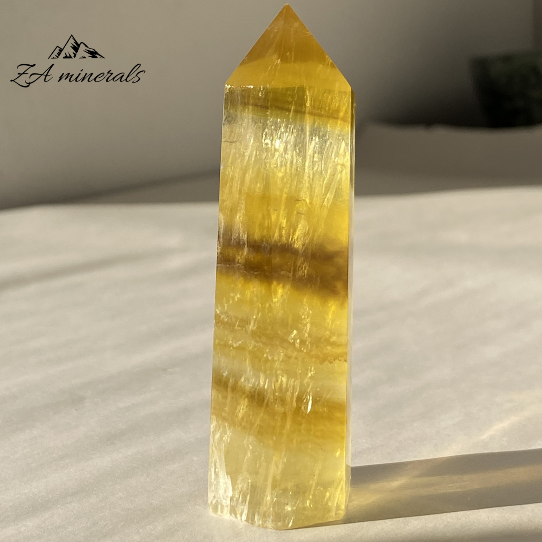 Yellow Fluorite Tower 0.086kg IW20