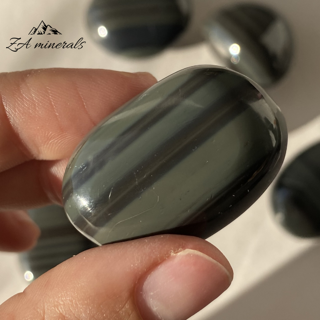 Polished Platinum Obsidian Tumble (x1) 0.025kg IW24