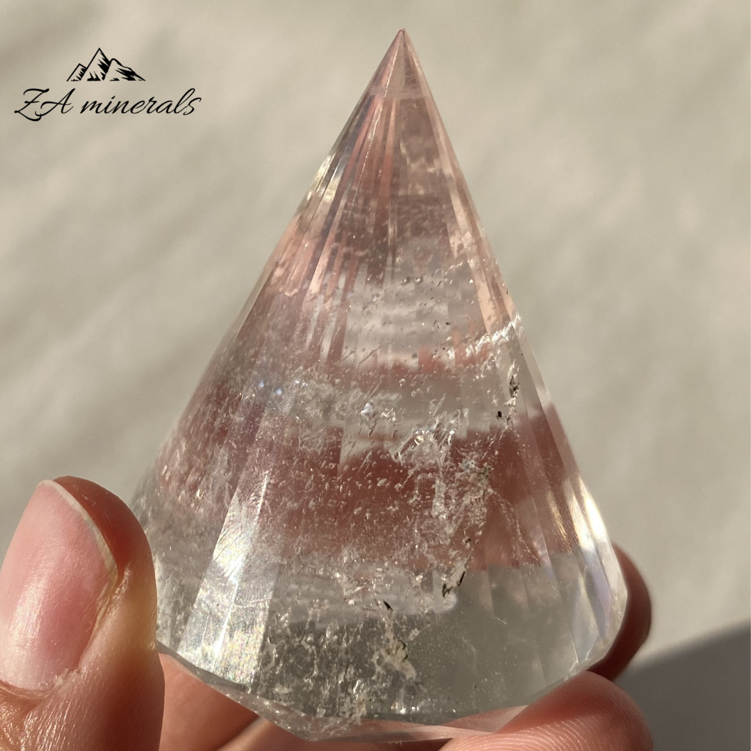 Himalayan Quartz Faceted Carving  0.060kg IW2