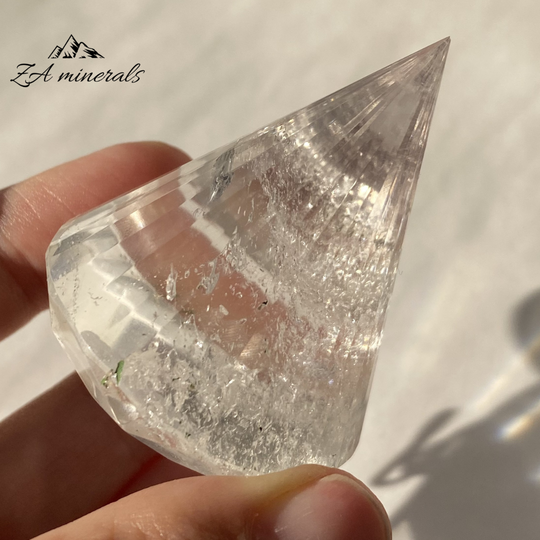 Himalayan Quartz Faceted Carving  0.060kg IW2