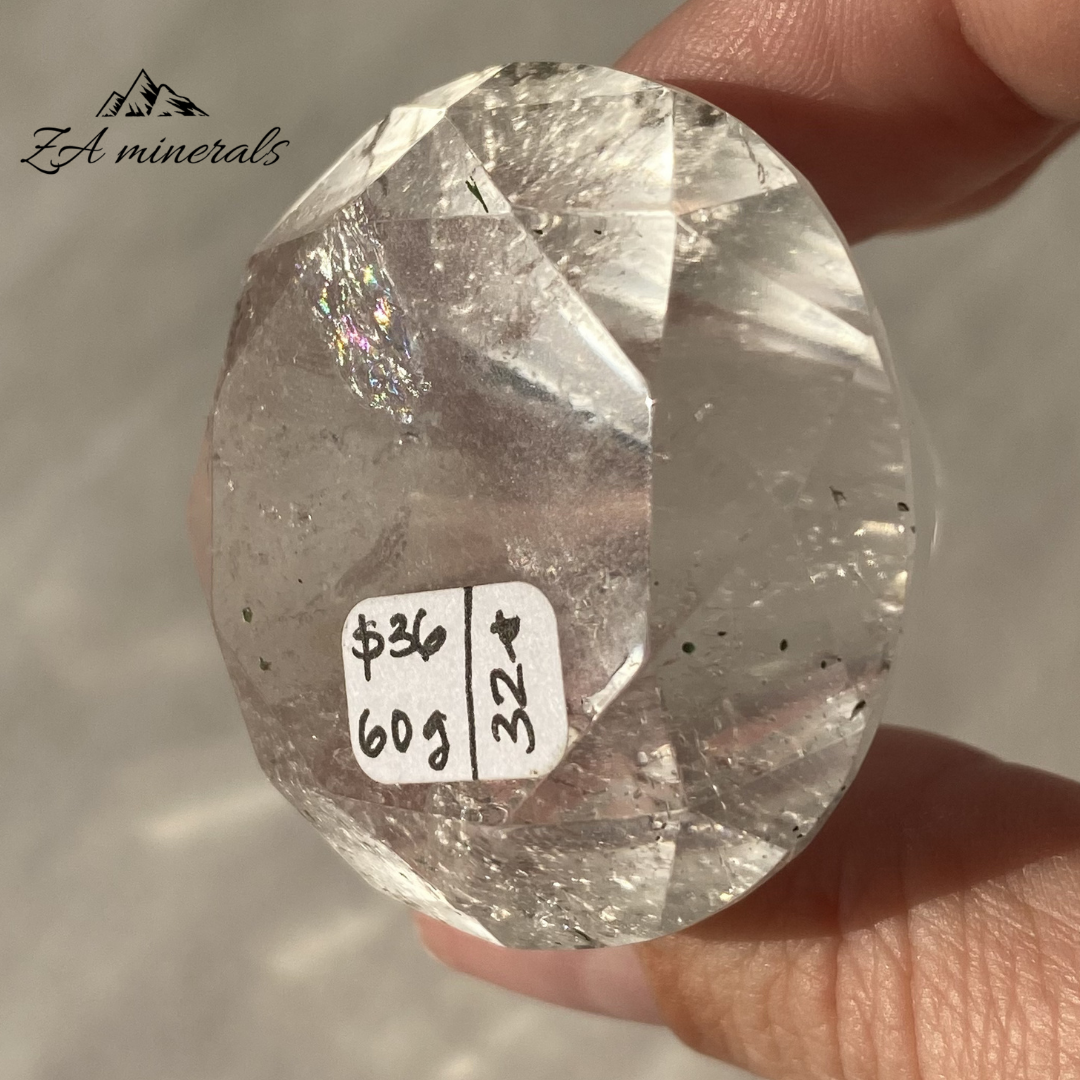 Himalayan Quartz Faceted Carving  0.060kg IW2