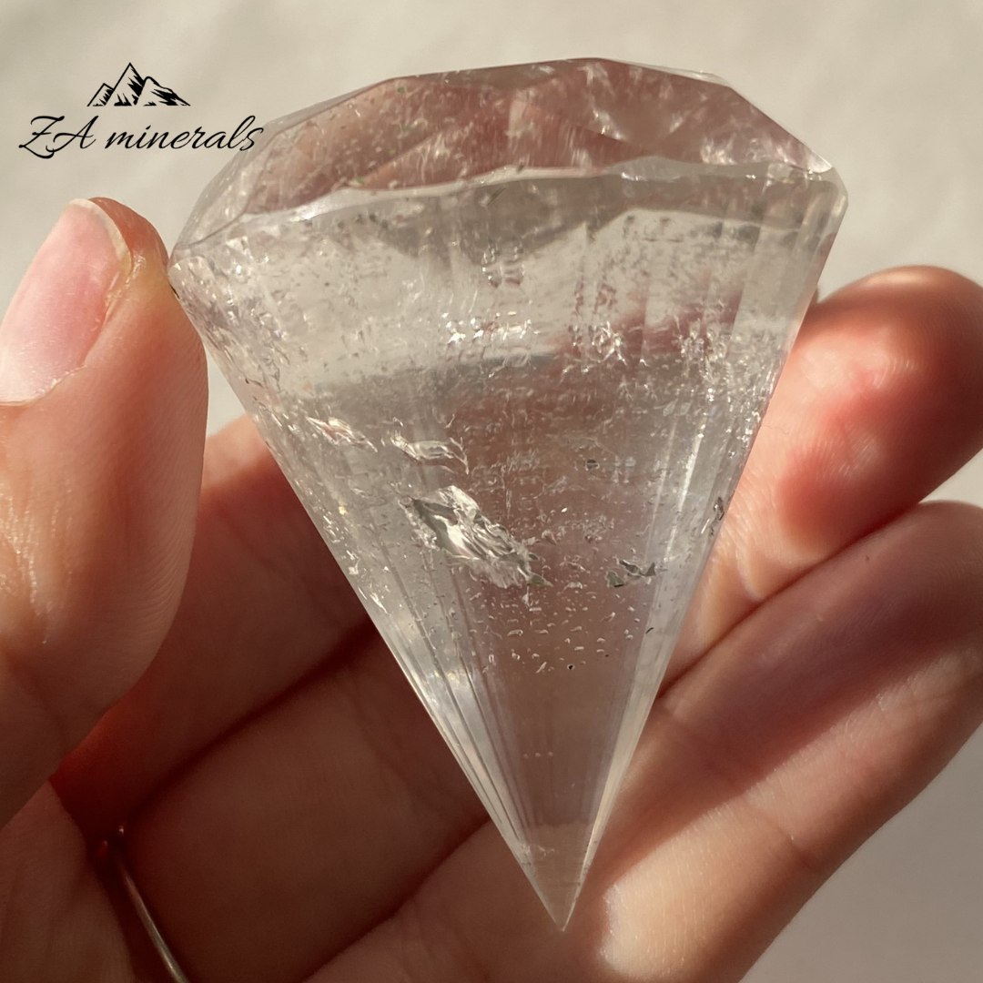Himalayan Quartz Faceted Carving  0.060kg IW2