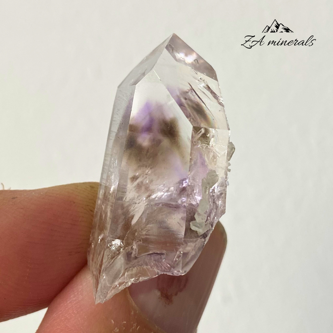 Smoky Amethyst Quartz Streep Mine 0.010kg IX1