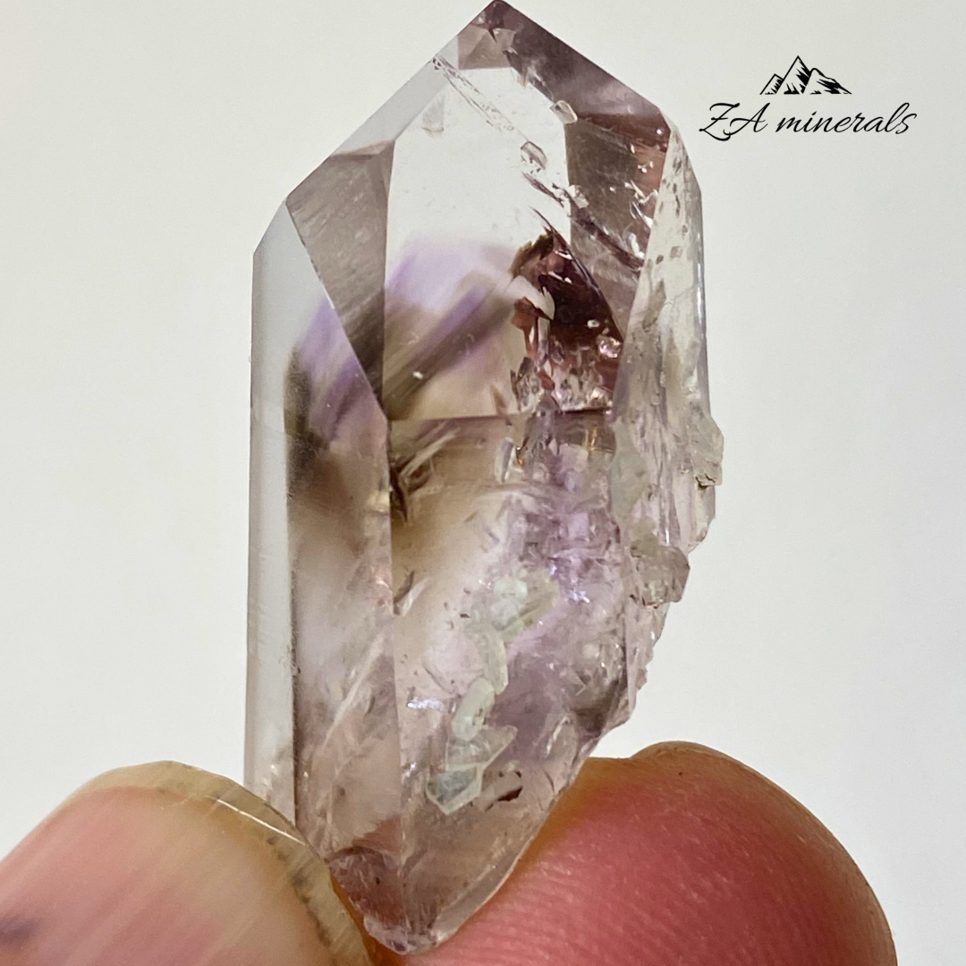 Smoky Amethyst Quartz Streep Mine 0.010kg IX1