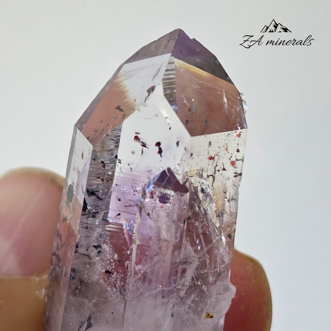Hematite included Amethyst Quartz Streep Mine 0.022kg IX3