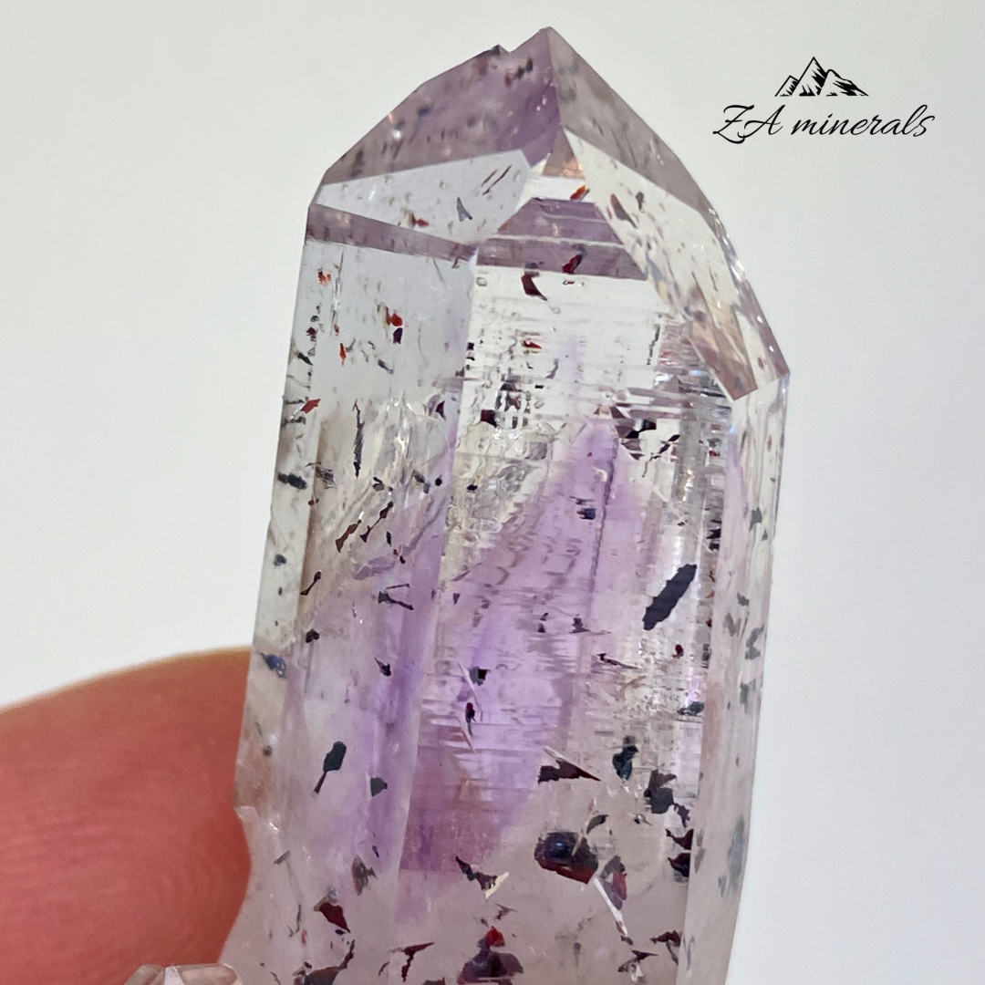 Hematite included Amethyst Quartz Streep Mine 0.022kg IX3