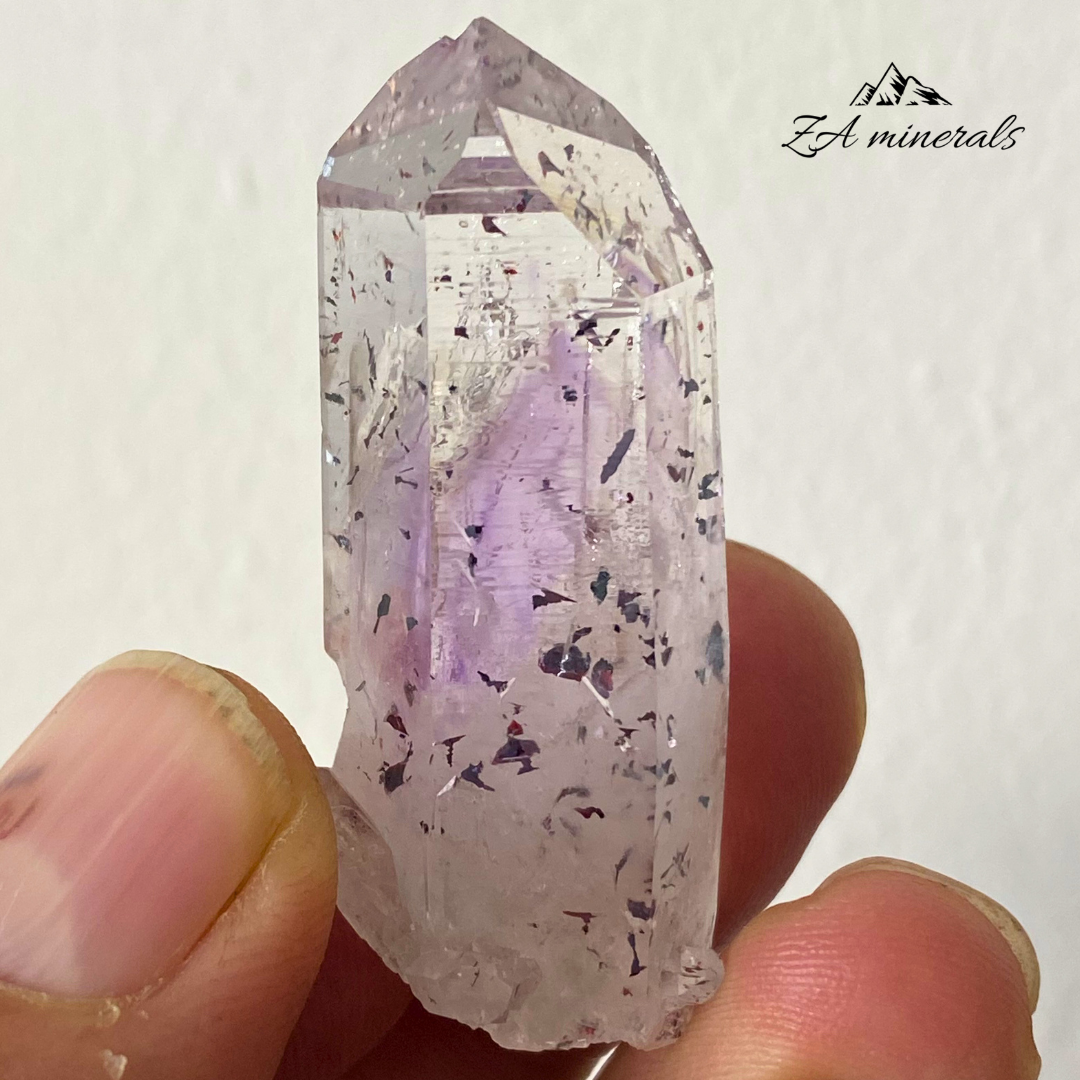 Hematite included Amethyst Quartz Streep Mine 0.022kg IX3