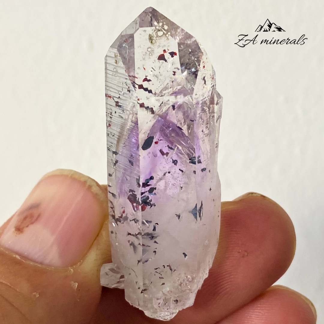 Hematite included Amethyst Quartz Streep Mine 0.022kg IX3
