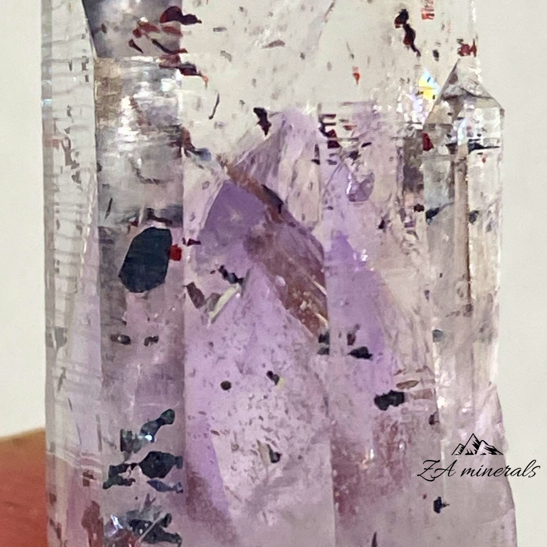 Hematite included Amethyst Quartz Streep Mine 0.022kg IX3