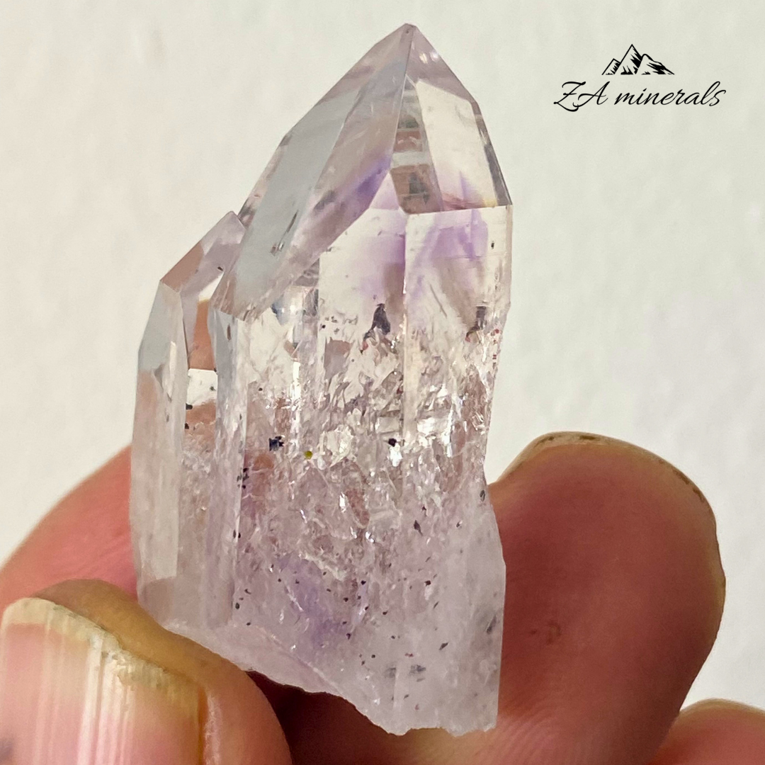 Hematite Included Amethyst Quartz Streep Mine 0.019kg IX6