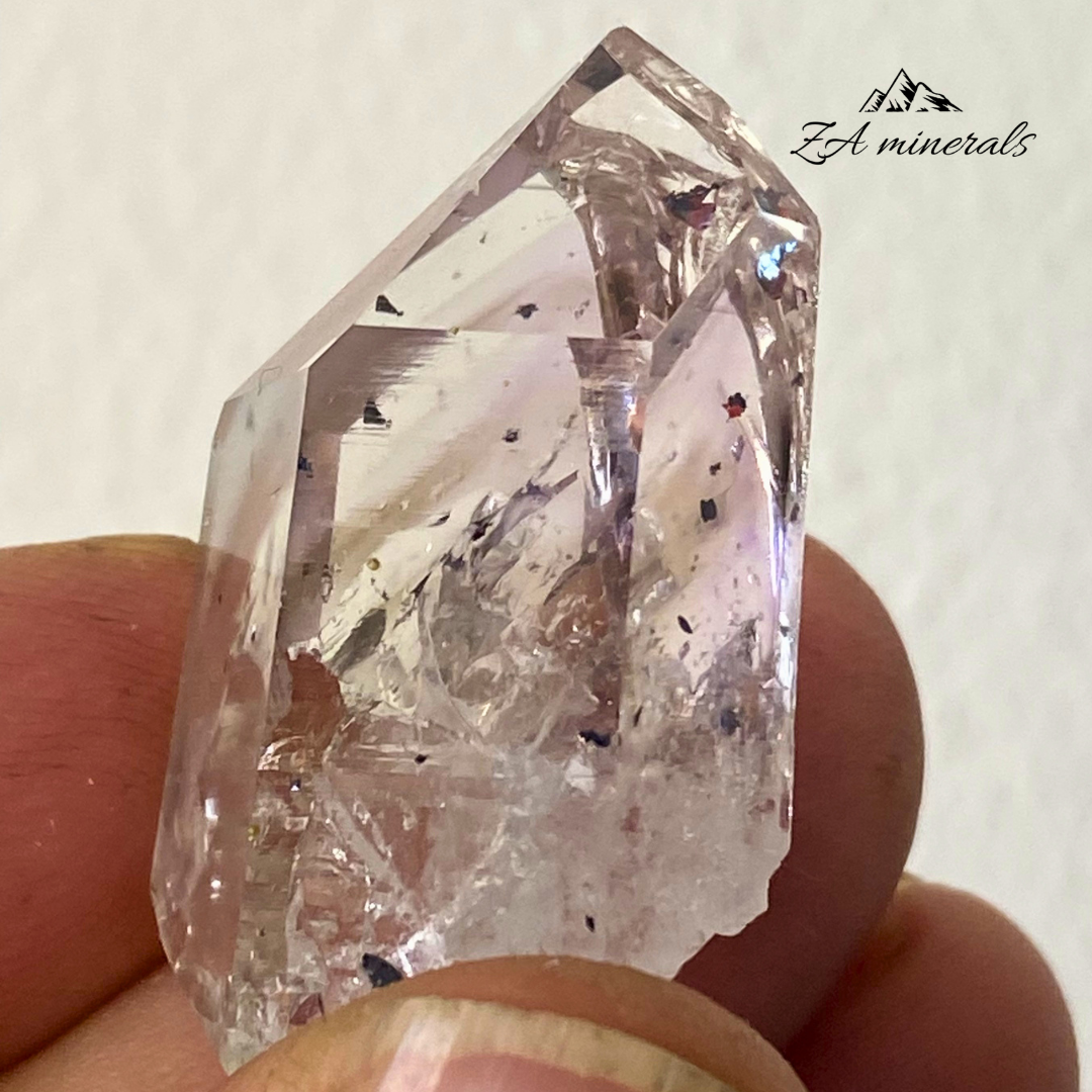 Hematite included Amethyst Quartz Streep Mine 0.013kg IX7