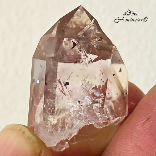 Hematite included Amethyst Quartz Streep Mine 0.013kg IX7