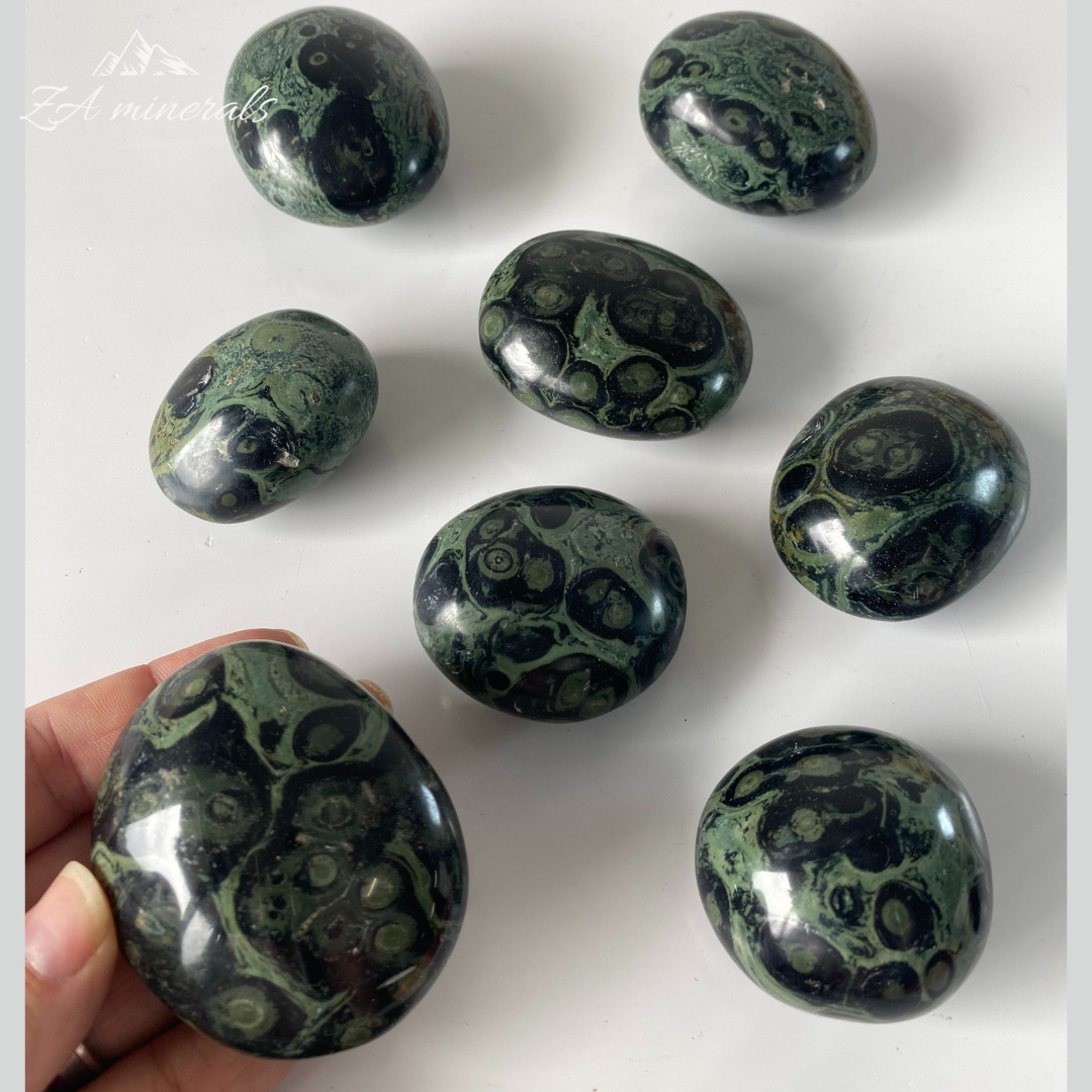 Polished Kabamba Jasper (Rhyolite) Palmstones  1kg