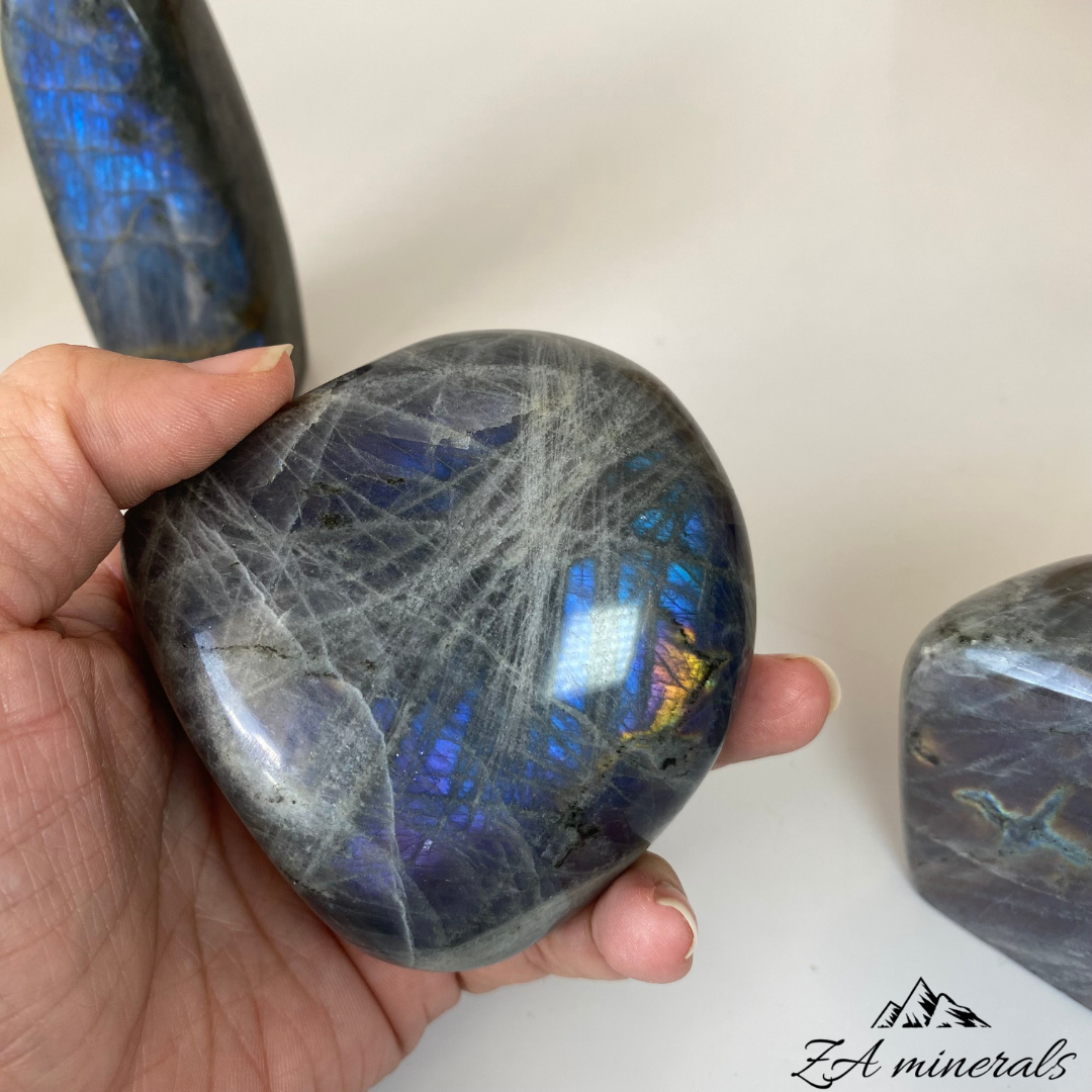 Polished Labradorite Sculpture (x3) 0.918kg