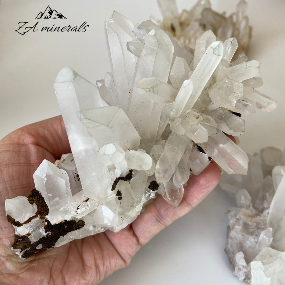 Milky Quartz Cluster(x3) 1.172kg