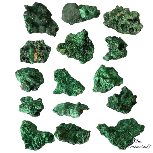 Fibrous Malachite (x15) 0.646kg RTS22