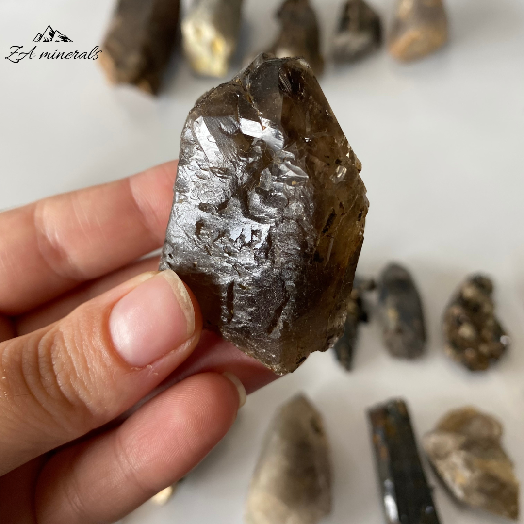 Smoky Quartz Mineral Mix (x40) 1.3kg RTS3