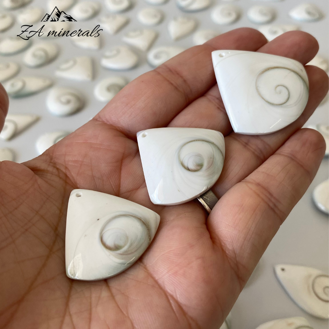 Drilled Shiva Stone (10 pieces)