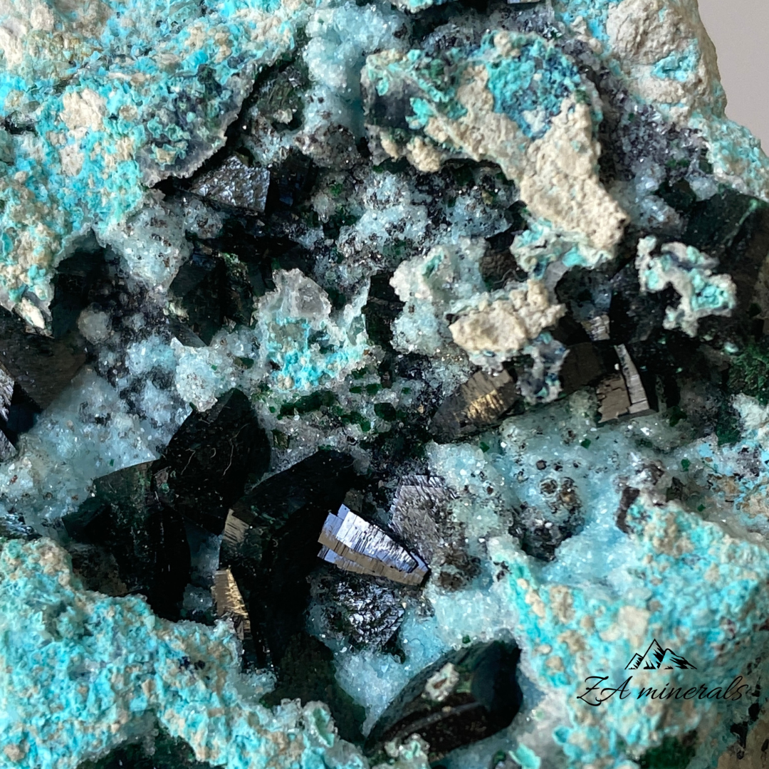 Chrysocolla with Primary Malachite 250g IA14