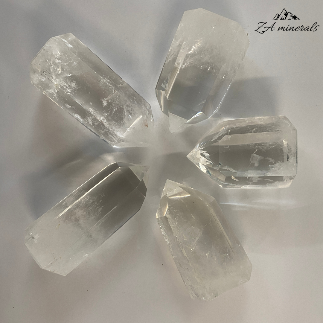 Polished Clear Quartz Towers 1kg