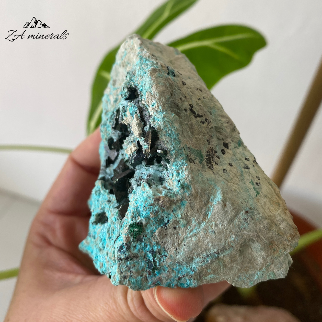 Chrysocolla with Primary Malachite 250g IA14