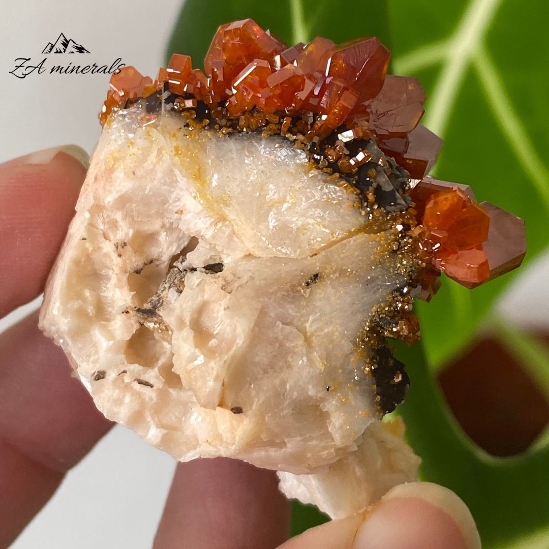 Vanadinita Goethita y Barita 72g IA04