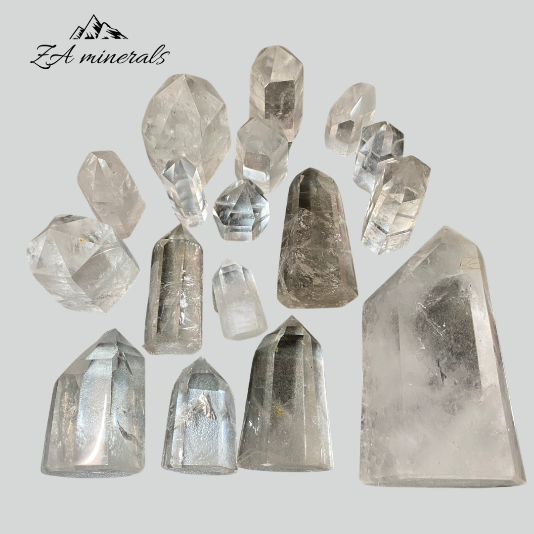 Polished Clear Quartz Towers 1kg