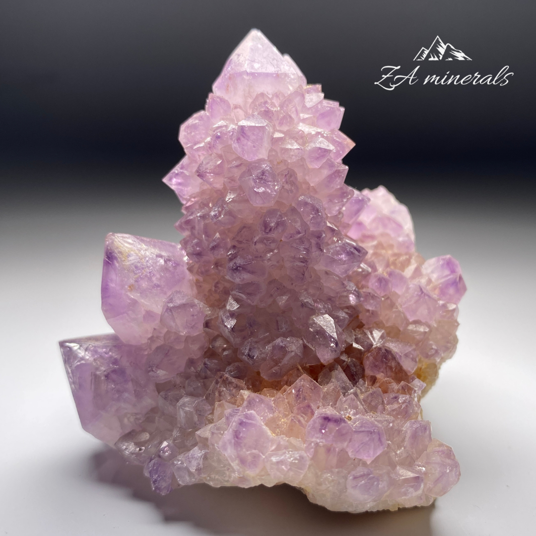 Amethyst Cactus Quartz Cluster HO01