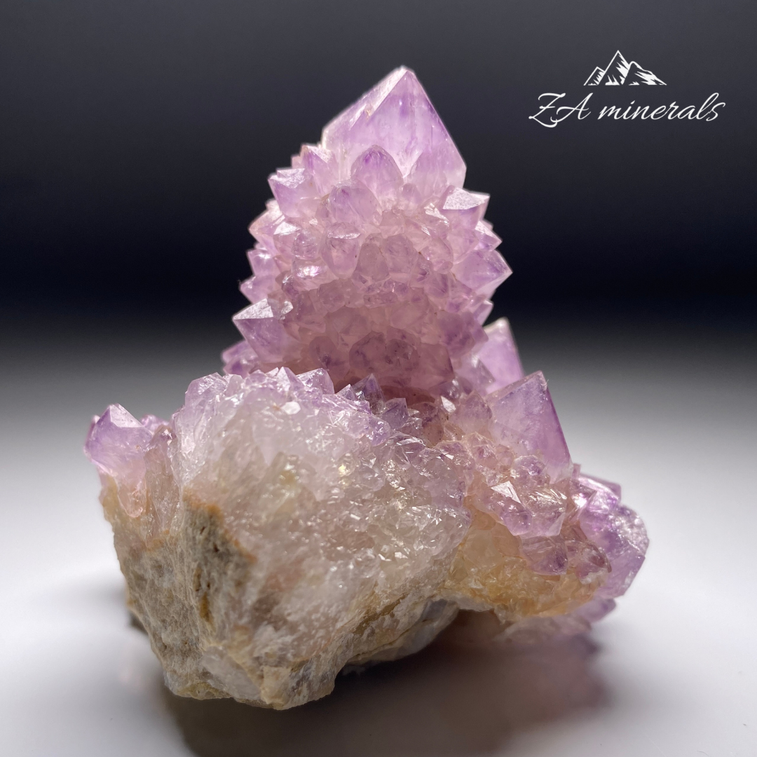 Amethyst Cactus Quartz Cluster HO01