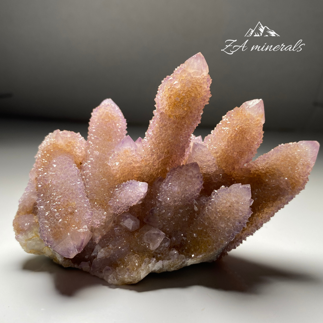 Amethyst Cactus Quartz Cluster 0.298kg HV22