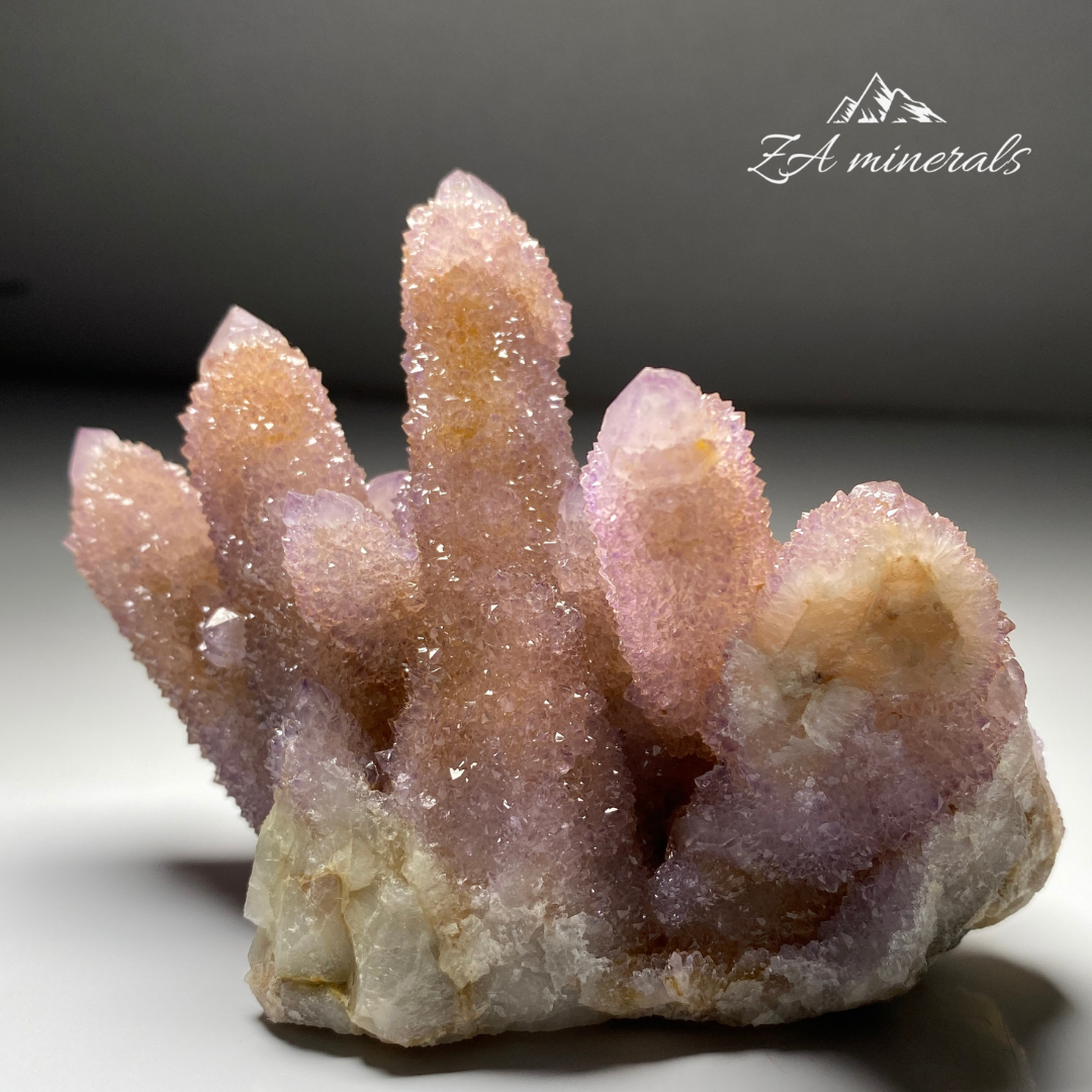 Amethyst Cactus Quartz Cluster 0.298kg HV22