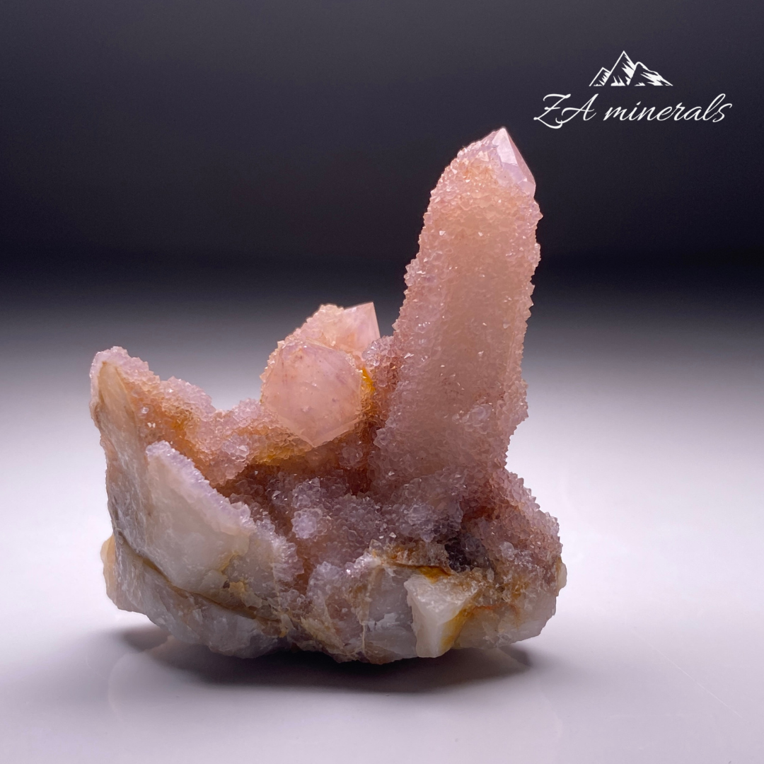 Lavender Amethyst Fairy Quartz Cluster HO24