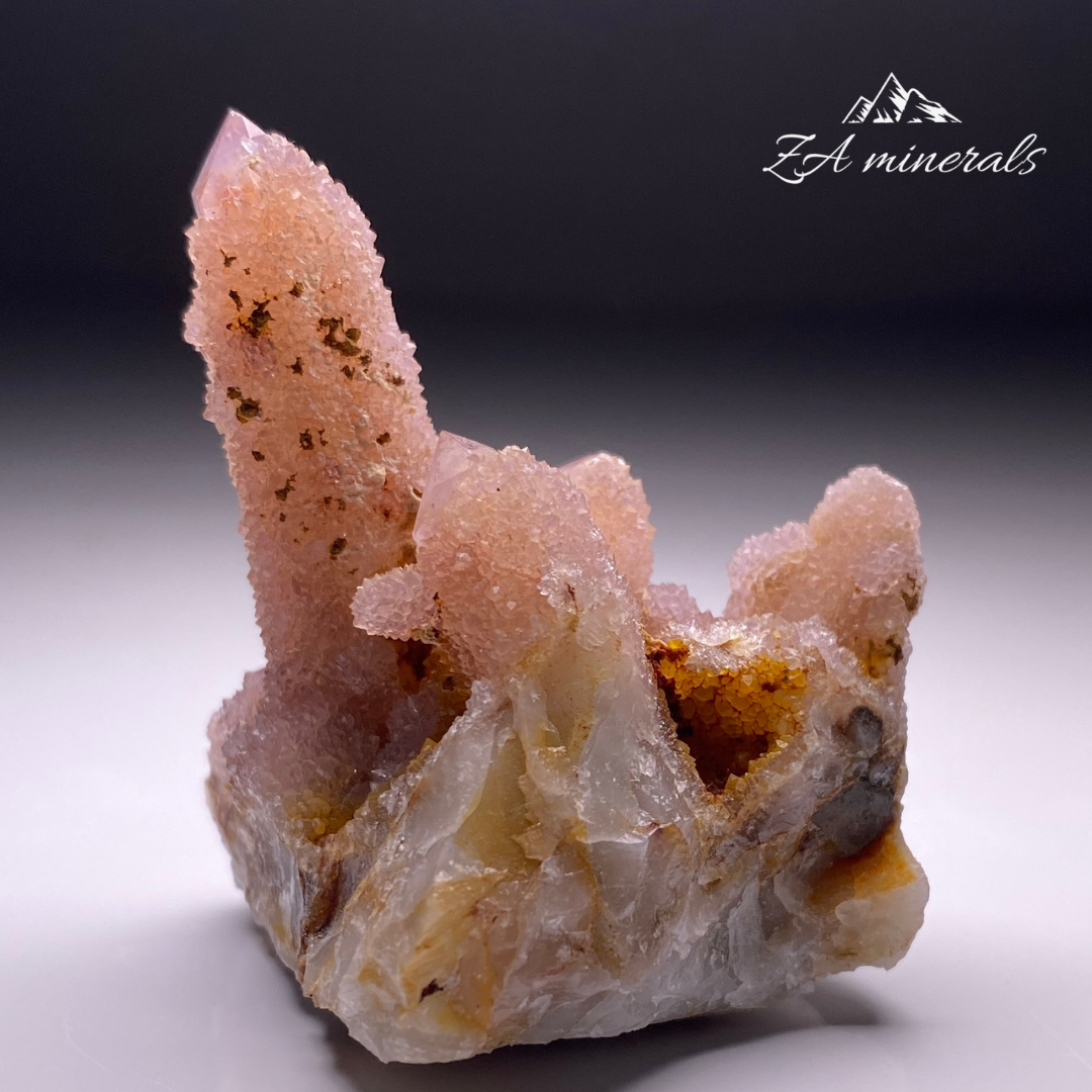 Lavender Amethyst Fairy Quartz Cluster HO24